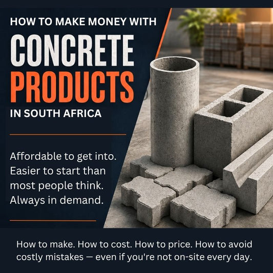 How to Make Money With Concrete Products in South Africa